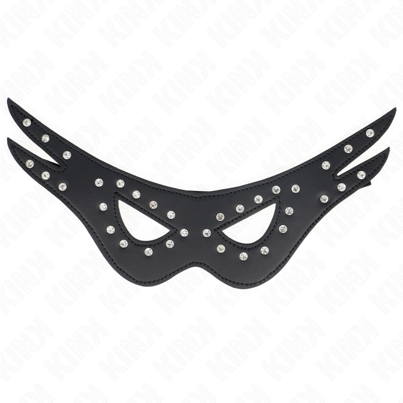 KINK - SEXY LEATHERETTE MASK MODEL 2 27 x 13 CM - Image 2