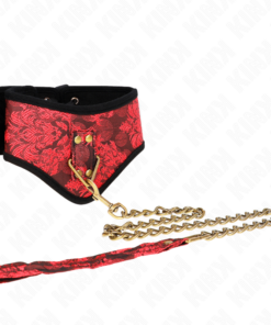 Alternative view of KINK - SCANDAL MODEL NECKLACE WITH LACE STRAP 75 CM 44 X 10 CM