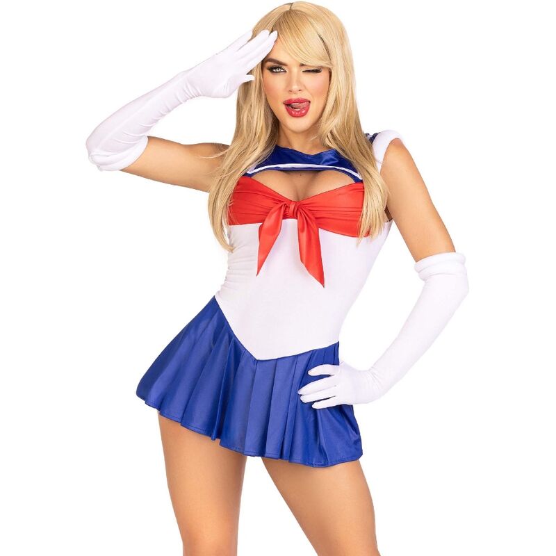 LEG AVENUE - COSTUME SEXY SAILOR MULTICOLOR M - Image 2