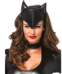 LEG AVENUE - CAT WOMAN MASK BLACK