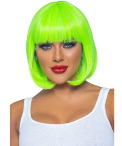 LEG AVENUE - FLUORESCENT BOB WIG NEON GREEN