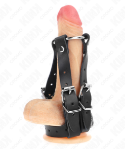 KINK - PENIS RING WITH MULTIPLE ADJUSTABLE STRAPS
