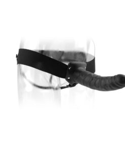 Alternative view of FETISH FANTASY SERIES - 19 CM HOLLOW STRAP-ON BLACK