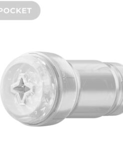 KIIROO - FEEL POCKET STROKER CRYSTAL BY KIIROO TRANSPARENT