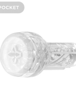 Alternative view of KIIROO - FEEL POCKET STROKER CRYSTAL BY KIIROO TRANSPARENT