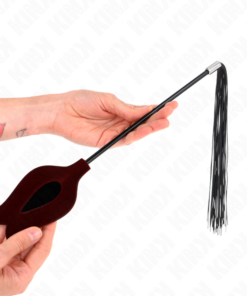 KINK - ROSE SHAPE SILICONE TASSEL WHIP 45 CM