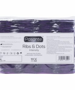PASANTE - RIBS  DOTS INTENSITY CONDOMS 144 UNITS