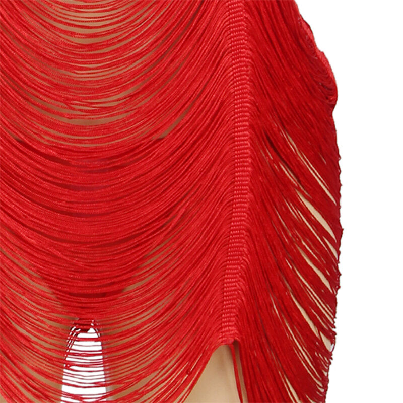 SUBBLIME - 954253 STRAPPY DRESS + THONG RED L/XL - Image 4