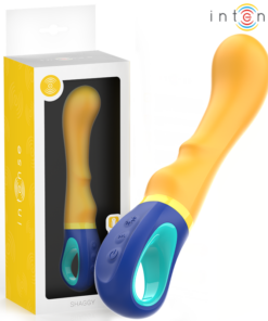 INTENSE - SHAGGY G-SPOT VIBRATOR YELLOW