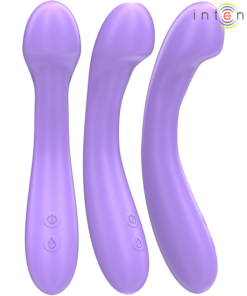 Alternative view of INTENSE - BECKY VIBRATOR 19 CM HEATABLE 7 VIBRATIONS PURPLE