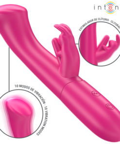 INTENSE - JULIETA RABBIT VIBRATOR 18.6 CM 10 VIBRATIONS PINK