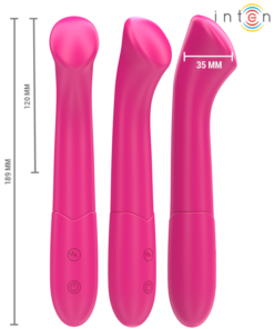 Alternative view of INTENSE - PATY VIBRATOR 19 CM FLEXIBLE 10 VIBRATIONS MODEL 2 PINK