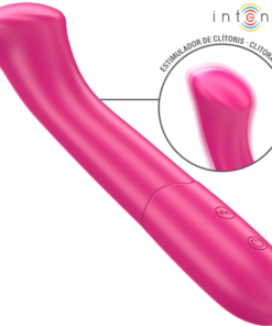 INTENSE - PATY VIBRATOR 19 CM FLEXIBLE 10 VIBRATIONS MODEL 2 PINK