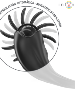 Alternative view of INTENSE - MABEL VIBRATING RING 10 VIBRATIONS WITH CLITORIS STIMULATOR BLACK