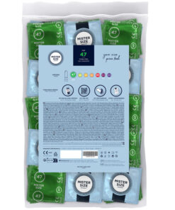 Alternative view of MISTER SIZE - CONDOM SIZE XS 47 MM (100 UNITS)