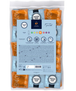 Alternative view of MISTER SIZE - CONDOM SIZE L 57 MM (100 UNITS)