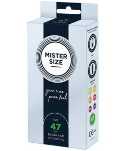 Alternative view of MISTER SIZE - CONDOMS SIZE XS 47 MM (10 UNITS)