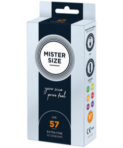 Alternative view of MISTER SIZE - CONDOM SIZE L 57 MM (10 UNITS)
