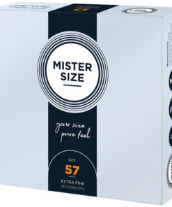 Alternative view of MISTER SIZE - CONDOM SIZE L 57 MM (36 UNITS)