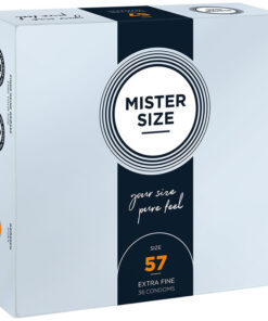 MISTER SIZE - CONDOM SIZE L 57 MM (36 UNITS)