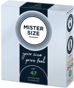 Alternative view of MISTER SIZE - CONDOMS SIZE XS 47 MM (3 UNITS)