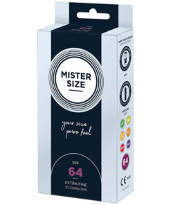 Alternative view of MISTER SIZE - CONDOMS SIZE XXL 64 MM (10 UNITS)
