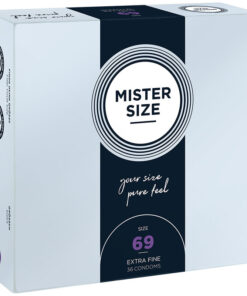 MISTER SIZE - CONDOMS SIZE XXXL 69 MM (36 UNITS)