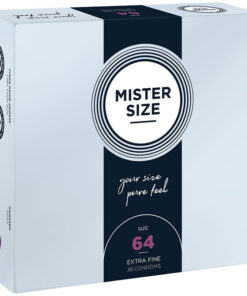 MISTER SIZE - CONDOMS SIZE XXL 64 MM (36 UNITS)