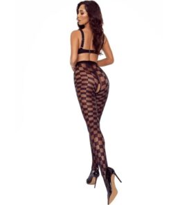 Alternative view of PASSION - TIOPEN 024 TIGHTS CROTCHLESS BLACK 3/4 20/40 DEN