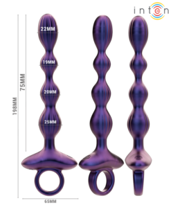 Alternative view of INTENSE - JACKIE VIBRATING ANAL PLUG MODEL 1 REMOTE CONTROL