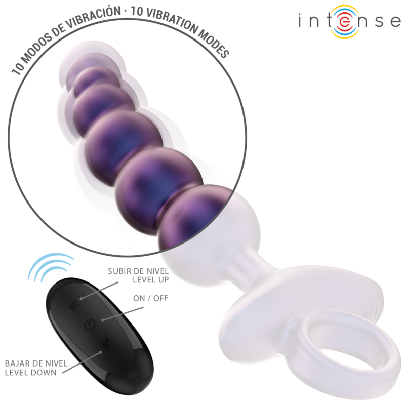 INTENSE - TITO VIBRATING ANAL PLUG MODEL 3 REMOTE CONTROL - Image 4