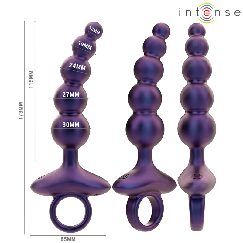 INTENSE - TITO VIBRATING ANAL PLUG MODEL 3 REMOTE CONTROL - Image 3