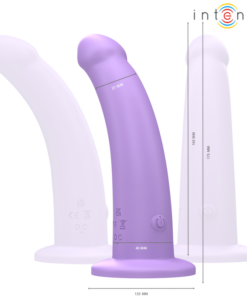 Alternative view of INTENSE - EDDIE VIBRATOR 17.5 CM 10 VIBRATIONS PURPLE REMOTE CONTROL