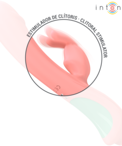 Alternative view of INTENSE - RACHEL RABBIT VIBRATOR 5 VIBRATIONS PINK