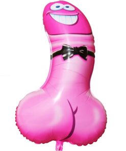 DIABLO PICANTE - PENIS SHAPED PARTY BALLOON PINK