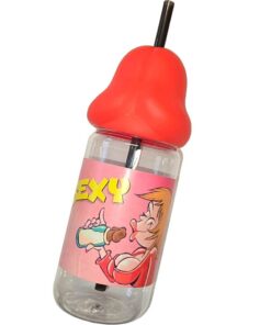 DIABLO PICANTE - PENIS SHAPED 360 ML BABY BOTTLE RED