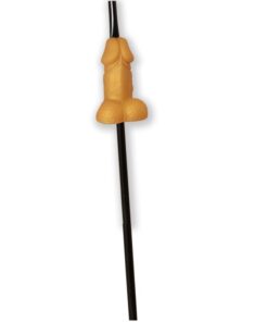 DIABLO PICANTE - GOLDEN PENIS SHAPED STRAW