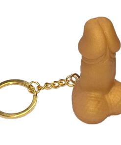 DIABLO PICANTE - GOLDEN PENIS SHAPED KEYCHAIN