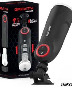JAMYJOB - GRAVITY AUTOMATIC VAGINA MASTURBATOR 5 THRUSTING MODES AND SOUND EFFECT