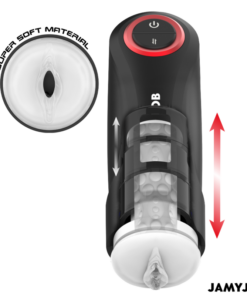 Alternative view of JAMYJOB - GRAVITY AUTOMATIC VAGINA MASTURBATOR 5 THRUSTING MODES AND SOUND EFFECT