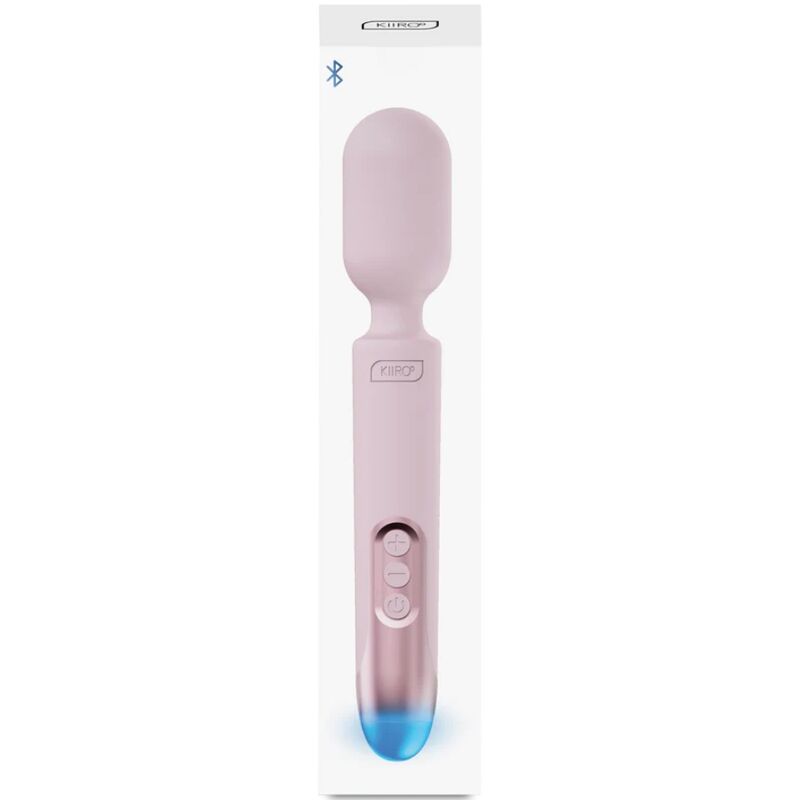 KIIROO - PROWAND VIBRATOR WAND REMOTE CONTROL + FREE APP PINK - Image 4
