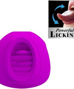 Alternative view of PRETTY LOVE - ESTELLE TONGUE CLITORIS STIMULATOR 12 VIBRATIONS PURPLE