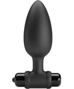 PRETTY LOVE - VIBRA BUTT PLUG 2 ANAL PLUG 10 VIBRATIONS BLACK