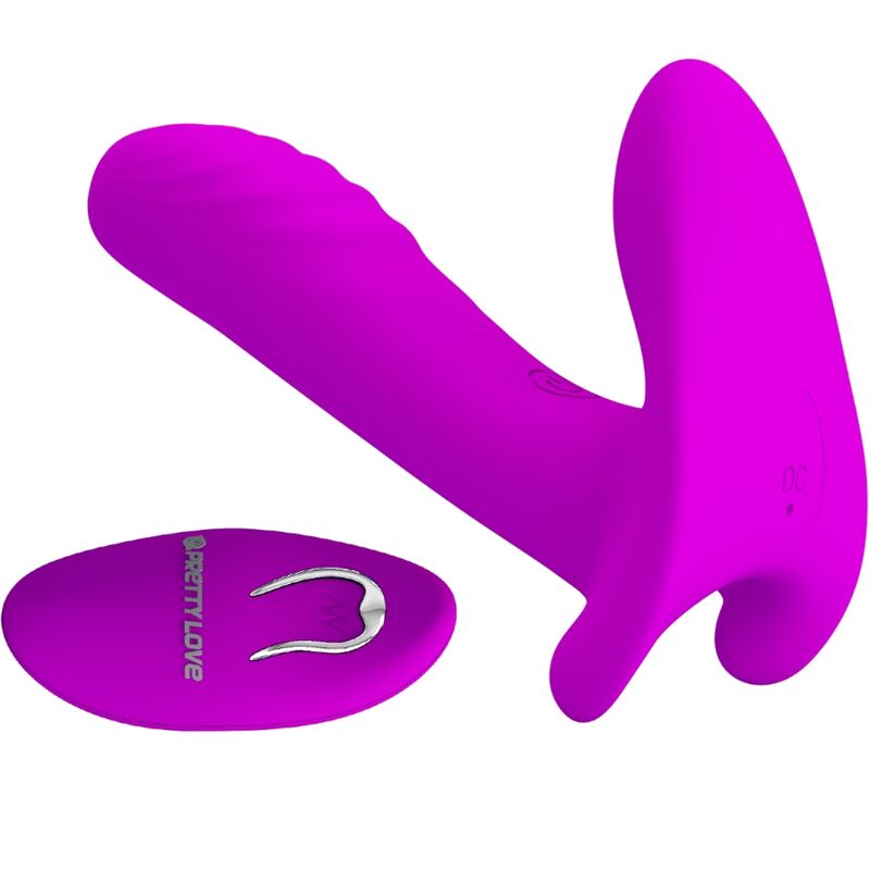 PRETTY LOVE - MASSAGER VIBRATOR 12 VIBRATIONS REMOTE CONTROL PURPLE - Image 2