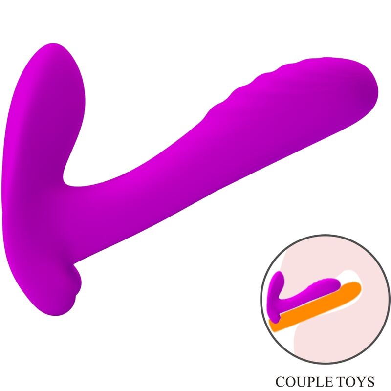PRETTY LOVE - MASSAGER VIBRATOR 12 VIBRATIONS REMOTE CONTROL PURPLE - Image 3