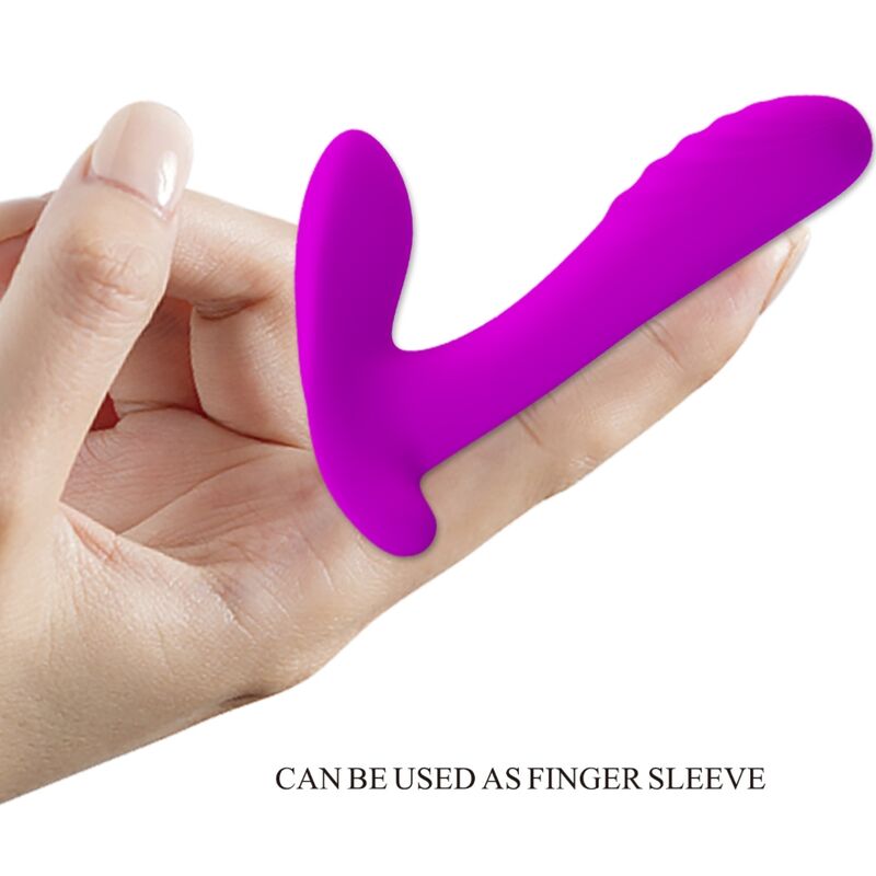 PRETTY LOVE - MASSAGER VIBRATOR 12 VIBRATIONS REMOTE CONTROL PURPLE - Image 5