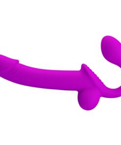 Alternative view of PRETTY LOVE - KELPIE DOUBLE STRAP-ON STIMULATOR PURPLE