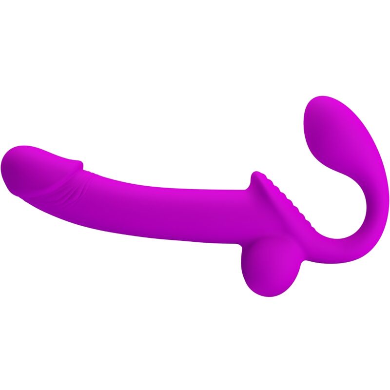 PRETTY LOVE - KELPIE DOUBLE STRAP-ON STIMULATOR PURPLE - Image 2