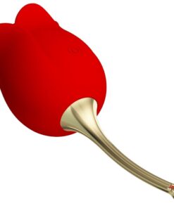 Alternative view of PRETTY LOVE - ROSE LOVER ROSE CLITORIS STIMULATOR 12 VIBRATIONS RED