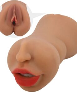 CRAZY BULL - ZOEY DOUBLE MASTURBATOR MOUTH  VAGINA FLESH